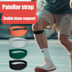 2Pcs Silicone Patellar Support Straps for Knee Relief