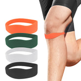 2Pcs Silicone Patellar Support Straps for Knee Relief