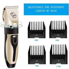 Cordless Electric Dog Clipper Set