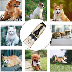 Cordless Electric Dog Clipper Set