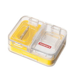 Pill Box Cut Pill Grind Pill Dispenser Moisture-Proof Rectangle for Tablet