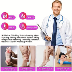 Plus Size Compression Socks Stockings - 3 Pairs