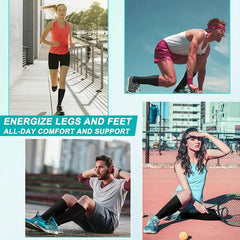 Plus Size Compression Socks Stockings - 3 Pairs