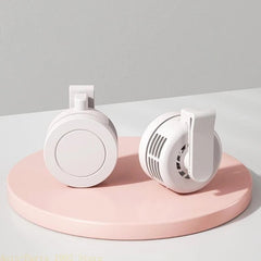 Portable Bladeless Mini Clip On3 Speeds Rechargeable Fan for Shirt & Waist