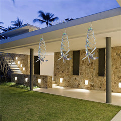 Rotating Reflective Rod Bird Repeller 4Pcs Set