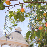 Rotating Reflective Rod Bird Repeller 4Pcs Set