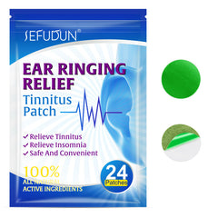 24PCS/Bag Tinnitus Patch Alleviate Earache Protect Ear Improve Listening Patches