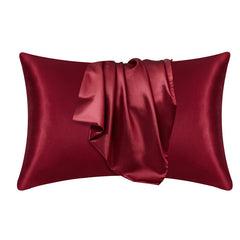 Satin Cooling Pillow Covers Pillowcase with Envelope Closure