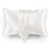 Satin Cooling Pillow Covers Pillowcase with Envelope Closure