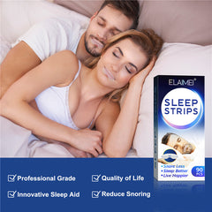 Sleep Strips Reduce Snoring and Help Sleep Smoother with 90Pcs