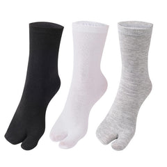 Flip Flop Socks Unisex Split Toe Cotton Tabi Socks for Women Men