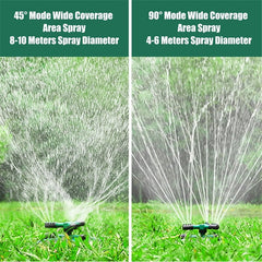 Automatic 360 Degree Rotating Garden Lawn Sprinkler Sprayer