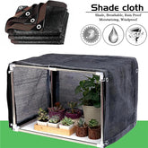 UV Resistant Shade Outdoor Sun Shade Black Net Cloth