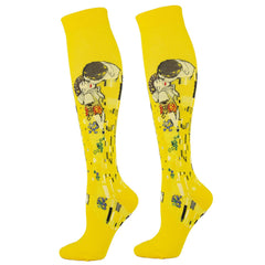 Vintage Artwork Painting Socks 20-30 mmHg Compression Stockings