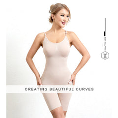 Women's Shapewear Bodysuit Tummy Control Body Shaper Waist Body Suit 