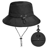 Waterproof Bucket Hat for Women and Men Sun Protection Beach Sun Hat Fishing Safari Boonie Cap