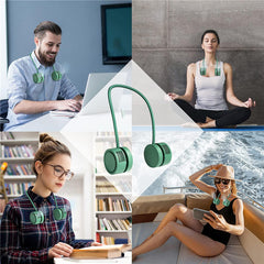 Hands Free Wearable Bladeless Neck Fans with 3 Speeds