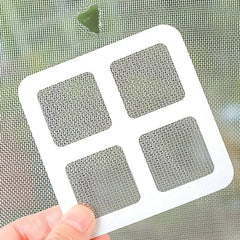 6pcs Window Screen Self-Adhesive Screen Patch Repair Tape