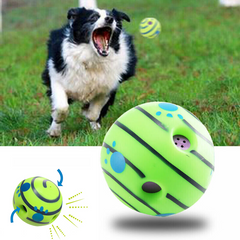 Interactive Dog Toy Wobble Giggle Ball with Funny Sounds
