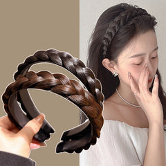 Women Wig Hair Braided Headbands
