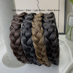 Women Wig Hair Braided Headbands