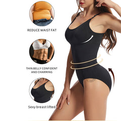 Women's Shapewear Bodysuit - Tummy Control Seamless Waist Sculpting Body Shaper