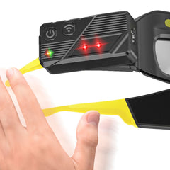 Waterproof XTE Glasses Headlamp with Motion Sensor and Type C Fast Charging