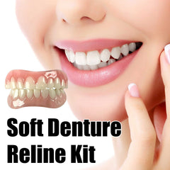 Soft Silicone Reline Denture Set Instant Teeth For Men And Women