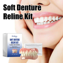 Soft Silicone Reline Denture Set Instant Teeth For Men And Women
