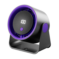 Strong Wind Ultra Quiet Portable Rechargeable Desk USB Fan