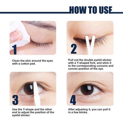 Invisible Eyelid Sticker Lace Eye Lift Strip Double Eyelid Tape Adhesive Tapes