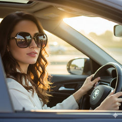 Women's Fashion Sunglasses with UVProtection & Stylish Oversized Frame 