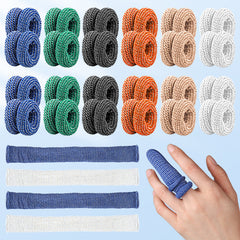 10PCS Elastic Finger Gloves Bandages Thumb Covers 