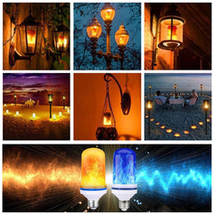 Decorative Flickering Flame LED Light Bulb with Gravity Sensor
