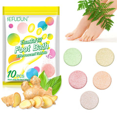 Essential Oil Foot Bath Effervescent Herbal Foot Soak Tablets