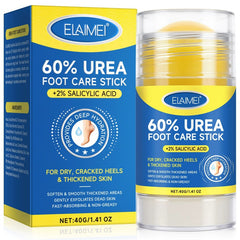 60% Urea Foot Balm Stick for Dry Cracked Heels - Intense Moisturising & Repair Care