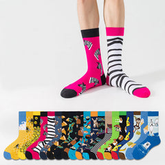 Unisex Animal Trendy Socks Cute Fun Pattern Novelty Mid-Calf Socks
