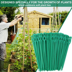 Adjustable Flexible Green Plant Ties Multi-Function Sturdy Garden Twist Tie
