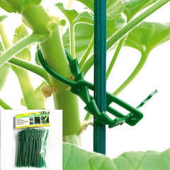 Adjustable Flexible Green Plant Ties Multi-Function Sturdy Garden Twist Tie