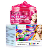 Disposable Hair Color Wax Women Men Styling DIY Mud Paste Dye Cream Hairsty