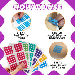 36 Pcs Itch Relief Patches, Anti Bug Bite Patches
