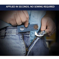 Jeans Trouser Denim Extender With Metal Button Sewing Accessories