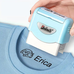 Large Personalized Name Stamp for Clothing – Washable & Permanent
