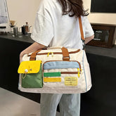 Large Capacity Oxford Cloth Sports Duffel Bag with Adjustable Shoulder Strap