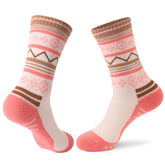 Womens Merino Wool Hiking Socks Thermal Warm Winter Boot Crew Cushion Work Gift Socks 