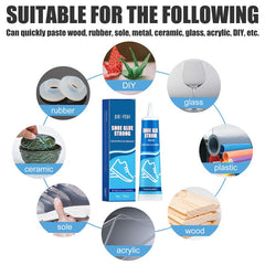 Shoe Fix Glue Sole Repair Adhesive for Sneakers Boots Leather Handbags