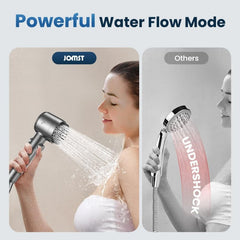 High Pressure Shower Heads with Scalp Massager Shampoo Brush