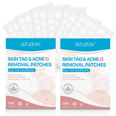 Natural Painless Auto Skin Tag Removal Kit Skin Tag Bands Remover Patches