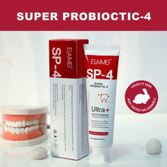 Sip-4 Toothpaste, Whitening Sp-4 Toothpaste, Sp-4 Probiotic Whitening Toothpaste