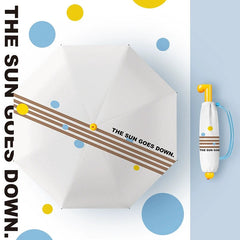 Ultra Light Folding Umbrella Compact Weatherproof Sun Rain Travel Umbrella Anti UV 
